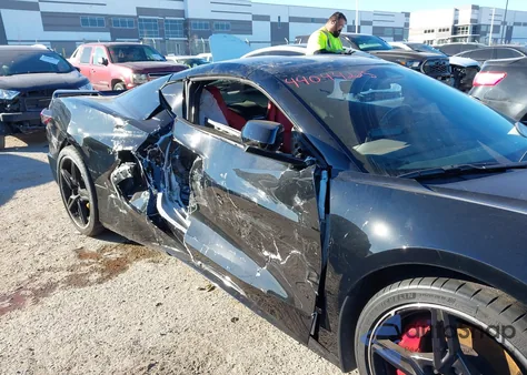 2024 Chevrolet Corvette Stingray Rwd 1Lt из США, поврежденный, VIN 1G1YA2D49R5128366